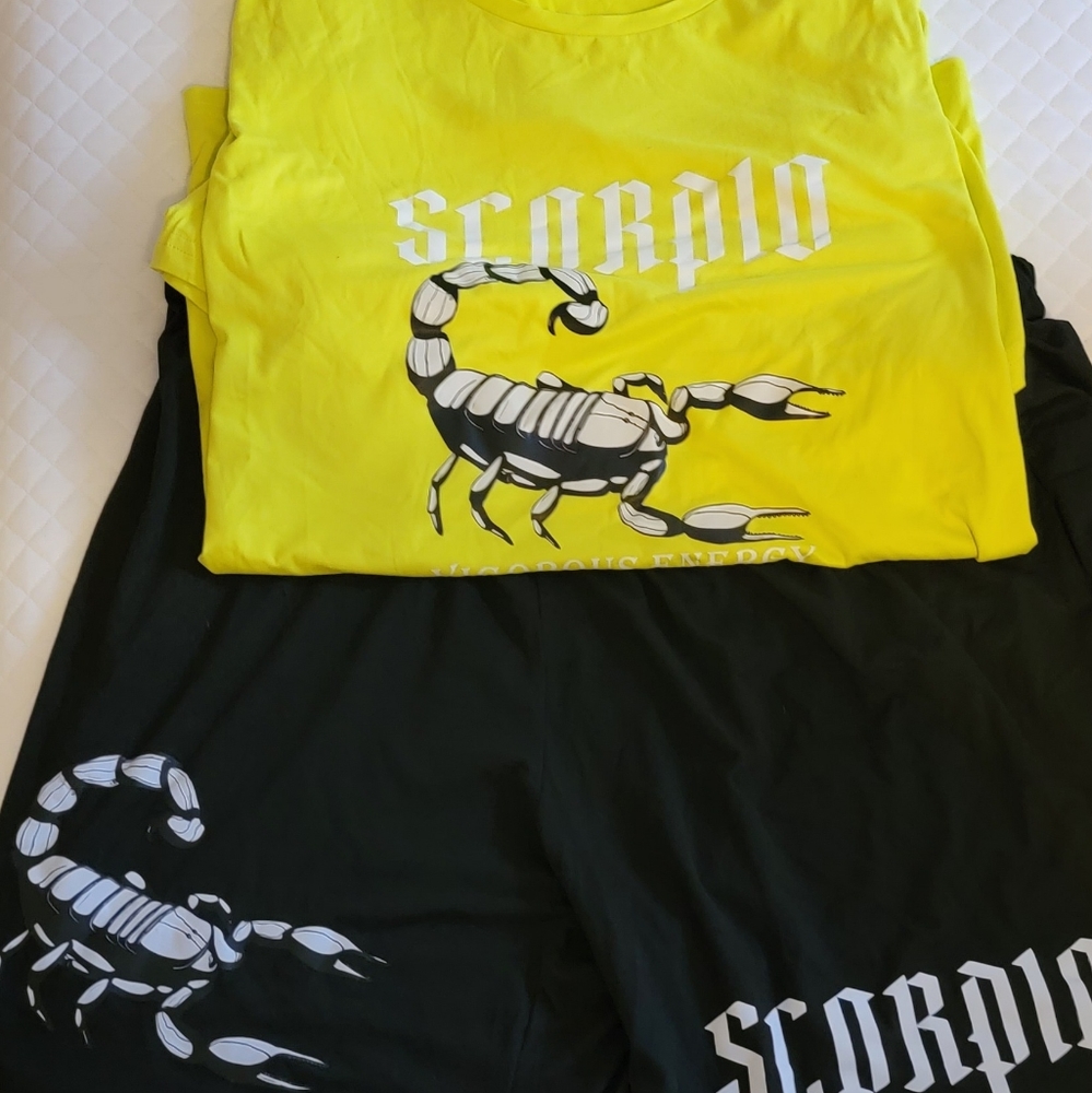 3XL Scorpio shirt plus Scorpio shorts